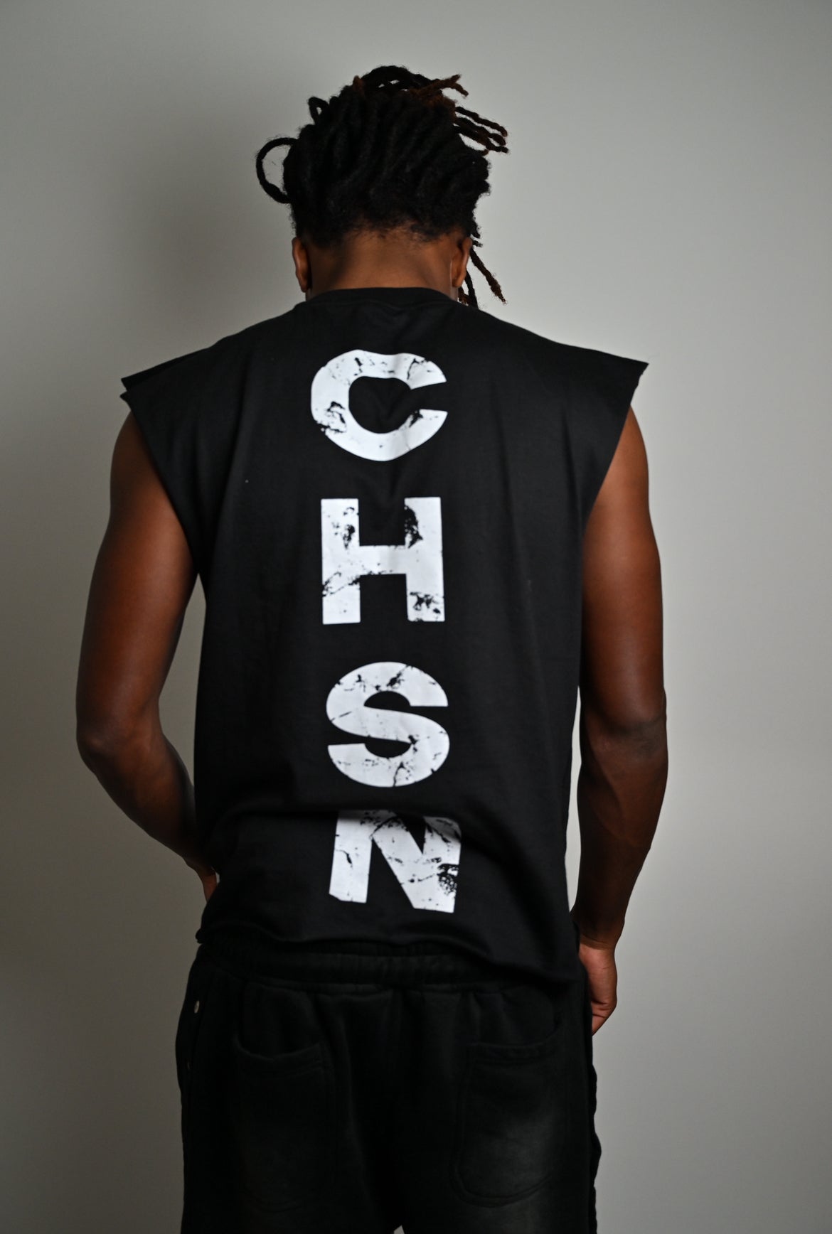 Black Sleeveless SFFM Shirt