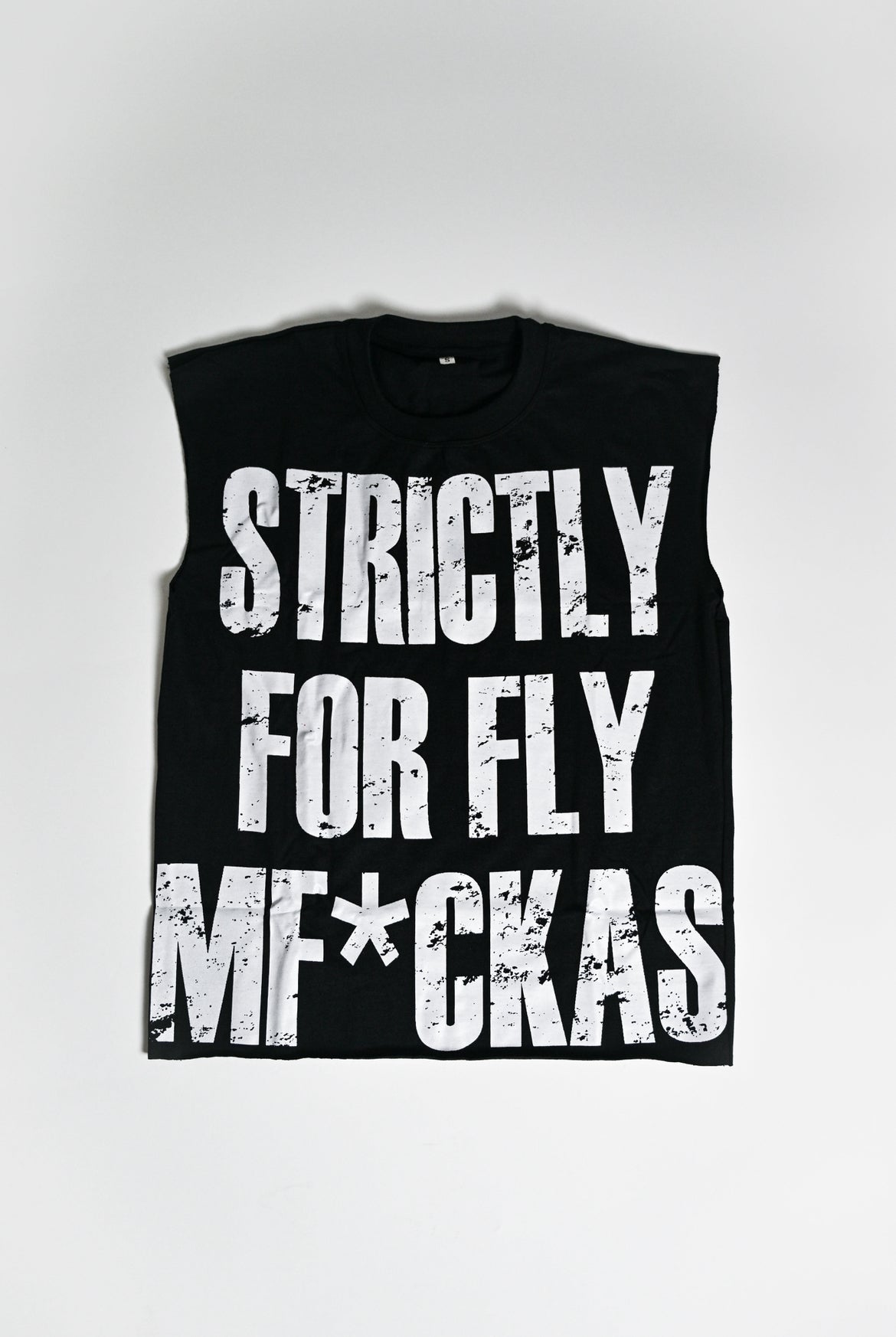 Black Sleeveless SFFM Shirt